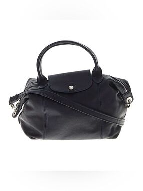 Authentic Leather Le Pilage Cuir Longchamp tote